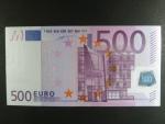 500 Euro 2002 s.X, Německo, podpis Willema F. Duisenberga, R002 tiskárna Bundesdruckerei, Německo