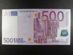 500 Euro 2002 s.X, Německo, podpis Jeana-Clauda Tricheta, R018 tiskárna Bundesdruckerei, Německo