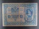 1000 K 1902, kolkovaná - padelany kolek s raz. Búmf + Ce timbre... Da. 10 + 2