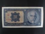 20 Kč 1.10.1926 série Gf