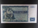 1000 Kč 25.5.1934, série G, 1x perf. SPECIMEN