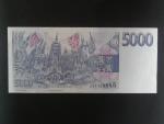 5000 Kč 1993 s. A 17, Baj. CZ 9, Pi. 9