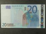 20 Euro 2002 s.E, Slovensko, podpis Jeana-Clauda Tricheta, R027 tiskárna Bundesdruckerei, Německo 