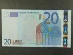 20 Euro 2002 s.M, Portugalsko, podpis Jeana-Clauda Tricheta, U017 tiskárna  Valora - Banco de Portugalsko, Portugalsko