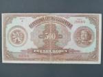 500 Kč 6.10.1923 série A, Ba. 20, Pi. 18a