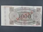 Německo, 1000 RM 1924 série A, podtiskové písmeno A anulát s přetiskem  MUSTER a perf. BNB, Baj. D9, Ro. 172a, Grab. DEU-178