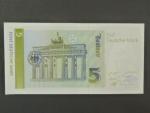 Bundesrepublik, 5 DM 1.8.1991 série A/N, Grab. BRD-40a