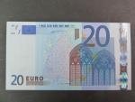 20 Euro 2002 s.U, Francie, podpis Willema F. Duisenberga, L021 tiskárna Banque de France, Francie