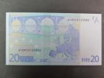 20 Euro 2002 s.U, Francie, podpis Jeana-Clauda Tricheta, L032 tiskárna Banque de France, Francie