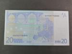 20 Euro 2002 s.U, Francie, podpis Jeana-Clauda Tricheta, L058 tiskárna Banque de France, Francie