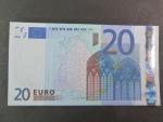 20 Euro 2002 s.U, Francie, podpis Jeana-Clauda Tricheta, L059 tiskárna Banque de France, Francie