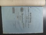 cirkulář z c.k. českého zemského Gubernia z 20.9.1816 k vydání bankocedulí včetně formulářů 100 a 500 / 1000 Gulden 1.7.1816, Ri. 59 - 61 Fc