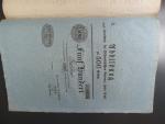 cirkulář z c.k. českého zemského Gubernia z 20.9.1816 k vydání bankocedulí včetně formulářů 100 a 500 / 1000 Gulden 1.7.1816, Ri. 59 - 61 Fc