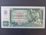 100 Sk/Kčs 1961 s. M 16, kolkovaná, Ba. SK 3Ab2, Pi. 17