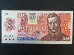 50 Sk/Kčs 1987 s. I 08 kolkovaná, Baj. SK2b
