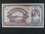 5000 Kč 1920 série C, perf. SPECIMEN