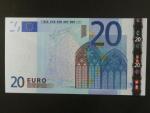20 Euro 2002 s.U, Francie, podpis Jeana-Clauda Tricheta, L070 tiskárna Banque de France, Francie