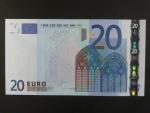20 Euro 2002 s.U, Francie, podpis Jeana-Clauda Tricheta, L076 tiskárna Banque de France, Francie