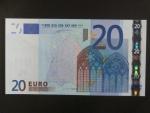 20 Euro 2002 s.V, Španělsko, podpis Willema F. Duisenberga, M007 tiskárna Fábrica Nacional de Moneda , Španělsko
