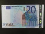 20 Euro 2002 s.X, Německo, podpis Mario Draghi, E008 tiskárna F. C. Oberthur, Francie
