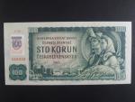100 Sk/Kčs 1961 s. C 55, kolkovaná, vodoznaková výztuž na líci, Ba. SK 3a1, Pi. 17