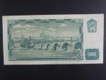 100 Sk/Kčs 1961 s. C 55, kolkovaná, vodoznaková výztuž na líci, Ba. SK 3a1, Pi. 17
