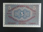 5 Kč 15. 4. 1919 série 0136