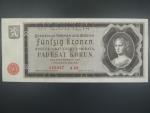 50 K 12.9.1940 série A 02, perforace SPECIMEN