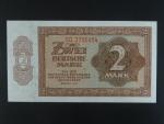 DDR - 2 DM 1948 série BQ, Ro. 341e, Grab. DDR-3b