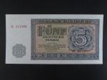 DDR - 5 DM 1955 série IC, Ro. 349a, Grab. DDR-11a