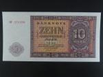 DDR - 10 DM 1955 série HF, Ro. 350a, Grab. DDR-12a