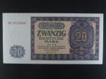 DDR - 20 DM 1955 série EK, Ro. 351a, Grab. DDR-13a