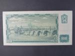 100 Kč 1961 s. C 04, kolek, vodoznaková výztuž na rubu