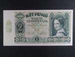 Maďarsko, 2 Pengö 15.7.1940 série J 160 bílý papír, Pi. 108, Ba. H2a