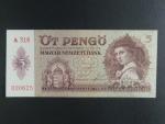 Maďarsko, 5 Pengö 1939 série A 316, Ba. H4
