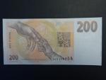 200 Kč 1993 s. A 65 proužek Kčs