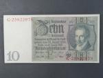 Německo, 10 RM 1929 série G, mírové vydání, podtiskové písmeno E, Ba. D2b