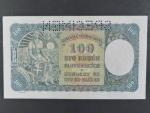 100 Ks 7.10.1940 I.vydání, série B 14 perf. SPECIMEN nahoře