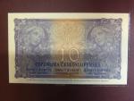 10 Kčs 1919 série M001 (původní návrh A.Muchy) novotisk vydaný STC pro město Ivančice ke 140.výročí narození Marie Muchové v Ivančicích