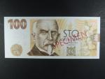 100 Kč 2019 s. TA 00 000000 anulát s přetiskem SPECIMEN, dárkový obal