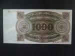 Německo, 1000 RM 1924 série A, podtiskové písmeno R, Ba. D9