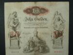 10 Gulden 1.1.1858 série cA