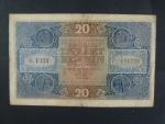 20 Kč 15.4.1919, serie U 121