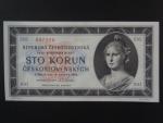 100 Kčs 1945 série B 08