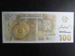 Pamětní tisk z nevydaného oceněného návrhu 100 Kč 2019 série B01 od Karla Zemana k 100.výročí budování české měny, motiv s Rašínem, s vlastnoručním podpisem 