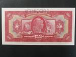 500 Kč 2.5.1929 série G, 1x perf. SPECIMEN
