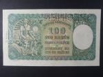 100 Ks 7.10.1940 II.vydání, série K 6, 1x perf. SPECIMEN nahoře