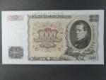 1000 Kč 25.5.1934, série C, 1x perf. SPECIMEN