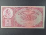 50 Kč 1.10.1929 série Fb, perf. SPECIMEN