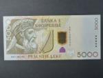 5000 Leke 2007, podpis 